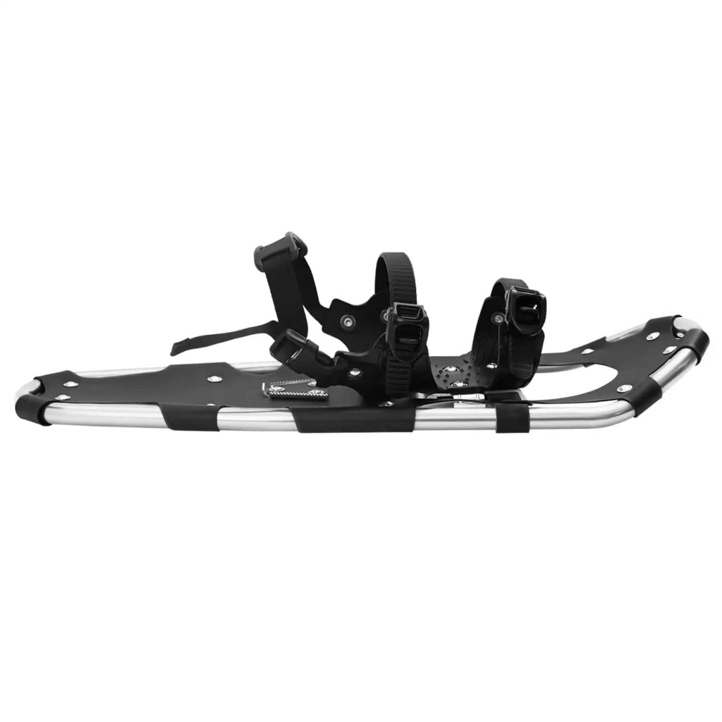 Racchette da neve 3 in 1 con bastoni da trekking Argento e Nero 42021429