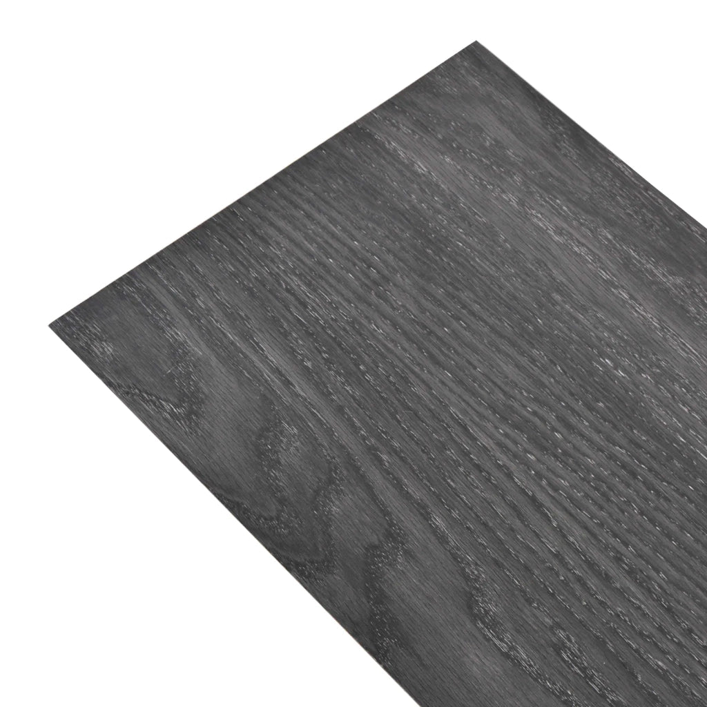 Tavole per Pavimenti 18 pcs Nero e Bianco 5,26 m² PVC 42046251