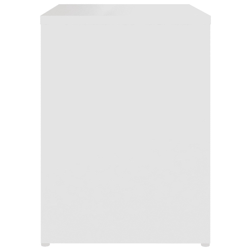 Comodino Bianco 40x30x40 cm Legno Ingegnerizzato 806328