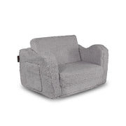Vicco Poltrone per bambini Grigio 60 x 36 cm Pieghevole
