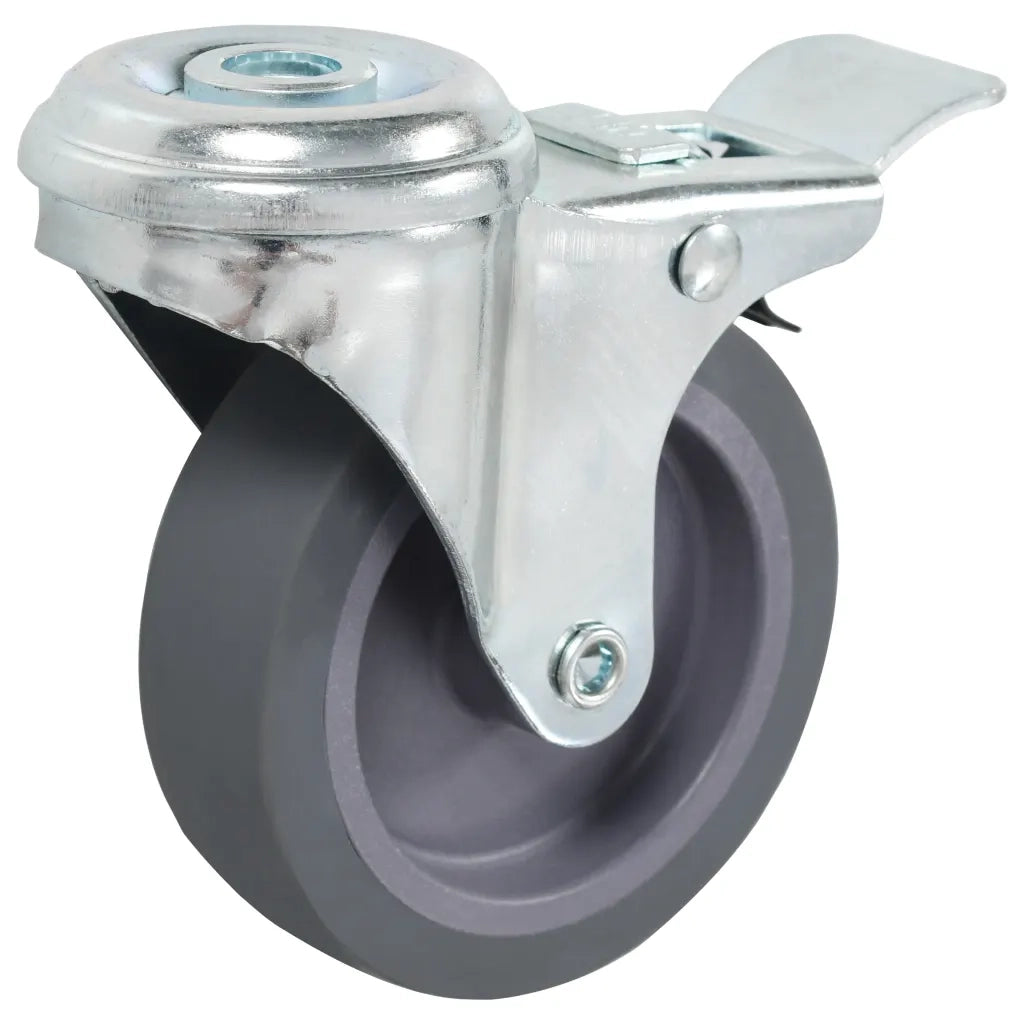 Ruote Girevoli con Foro per Bulloni 8 pz 75 mm 277856