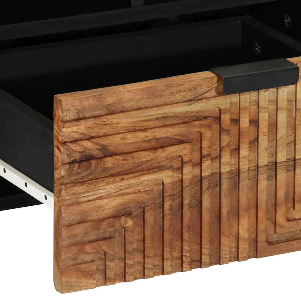 Unità TV Legno di Acacia Massello 100 x 33,5 x 46 cm 4017772