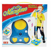 Trade Shop - Il Mio Microfono Con Amplificatore Supporto Mp3 Smartphone Giocattolo Gioco Bambini -