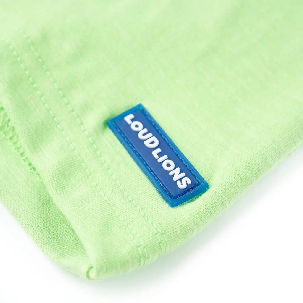 Maglietta da Bambino Verde Neon 116 12471