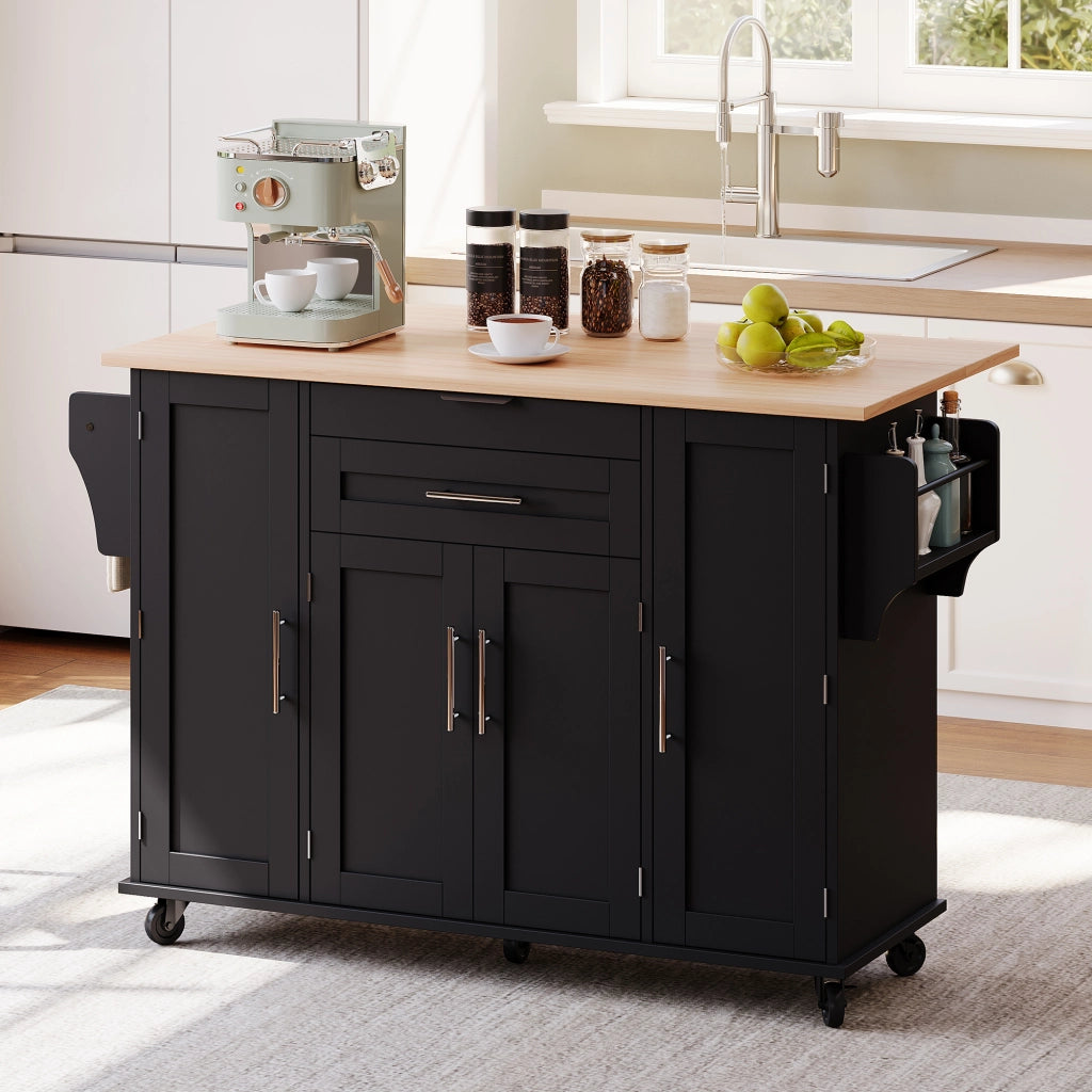 Tavolino da Cucina con Cassetto e Ripiano ¨C MINIMAL ¨C 120x45 cm, Legno