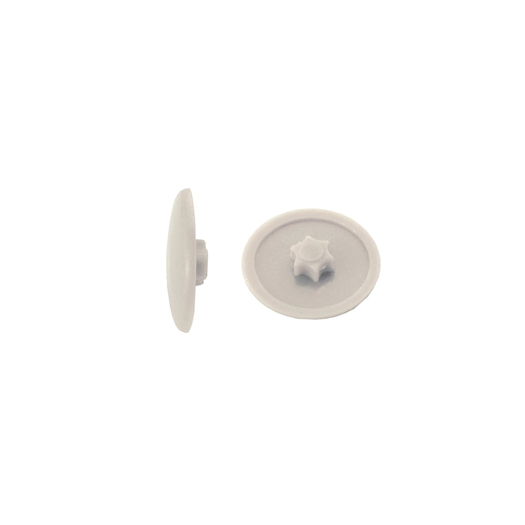 Cappucci coprivite Torx bianco TX 20 - 50 pz.