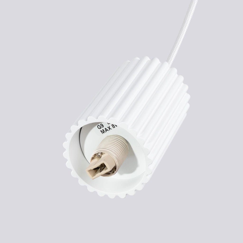 Lampada a sospensione HALO 1 bianco