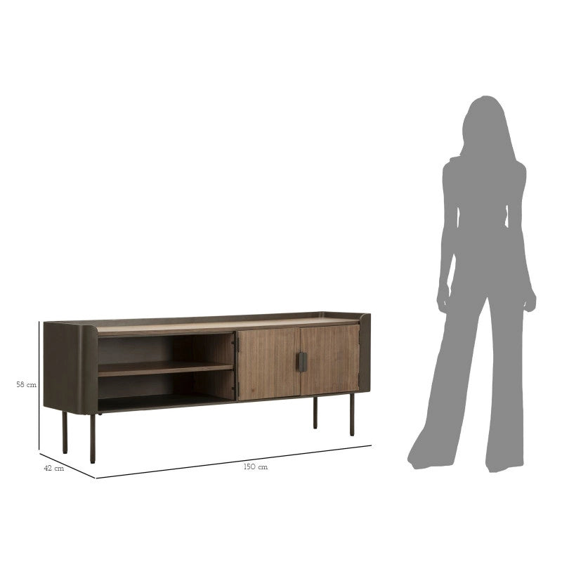 Porta Tv Toronto cm 150x42x58