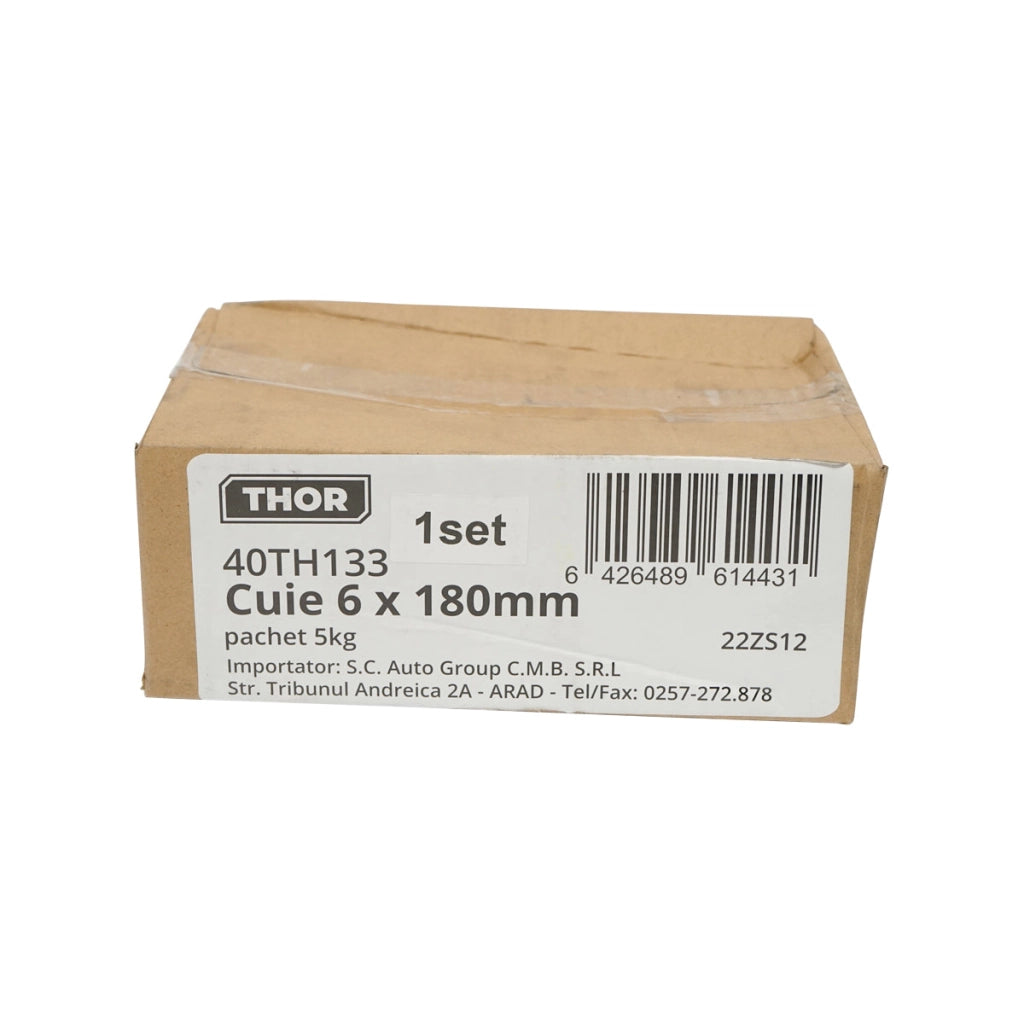 Chiodi da costruzione 6x180mm confezione da 5Kg
