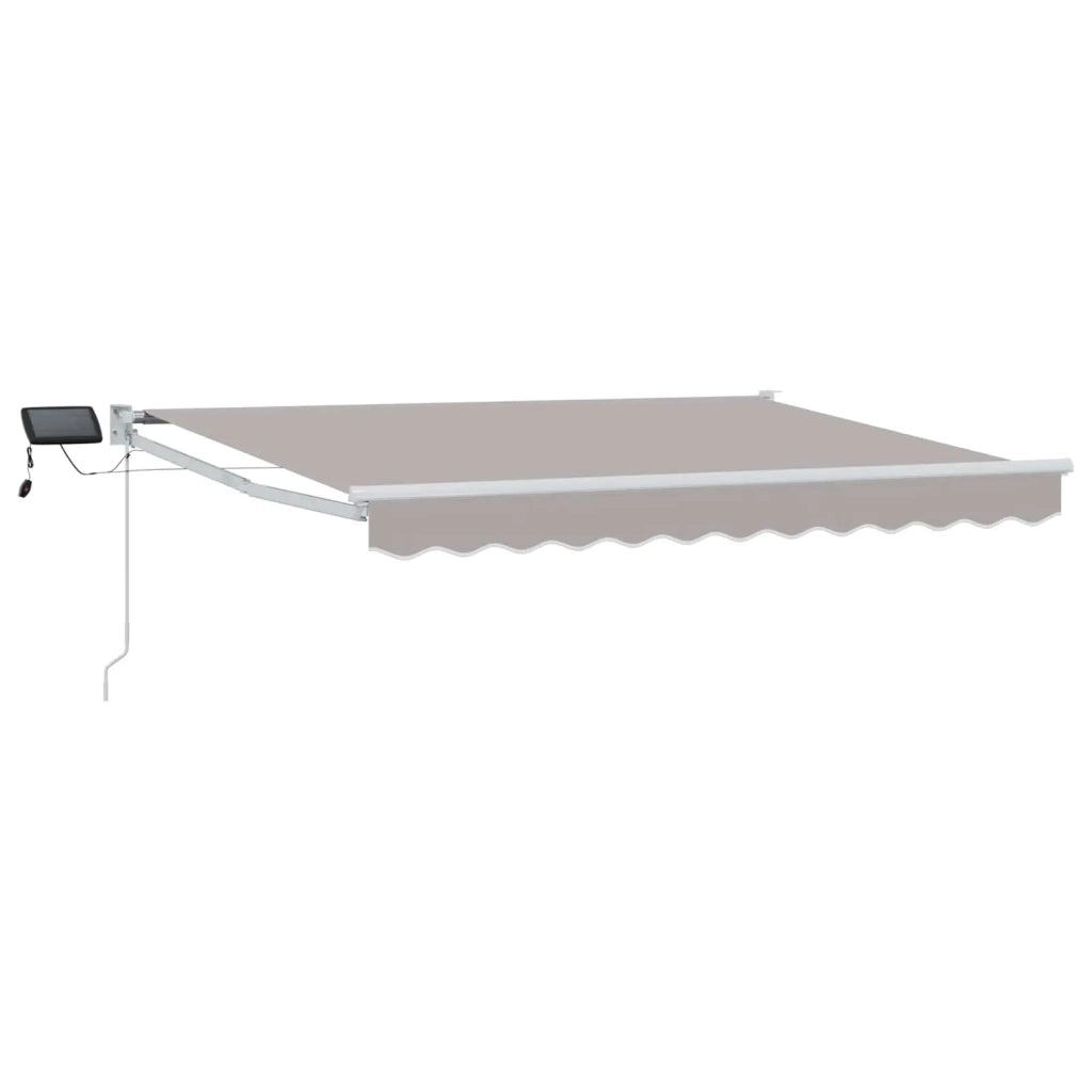 Tenda retrattile manuale con LED 3 x 2,5 m 3419261
