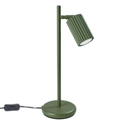 Lampada da tavolo KARBON verde oliva
