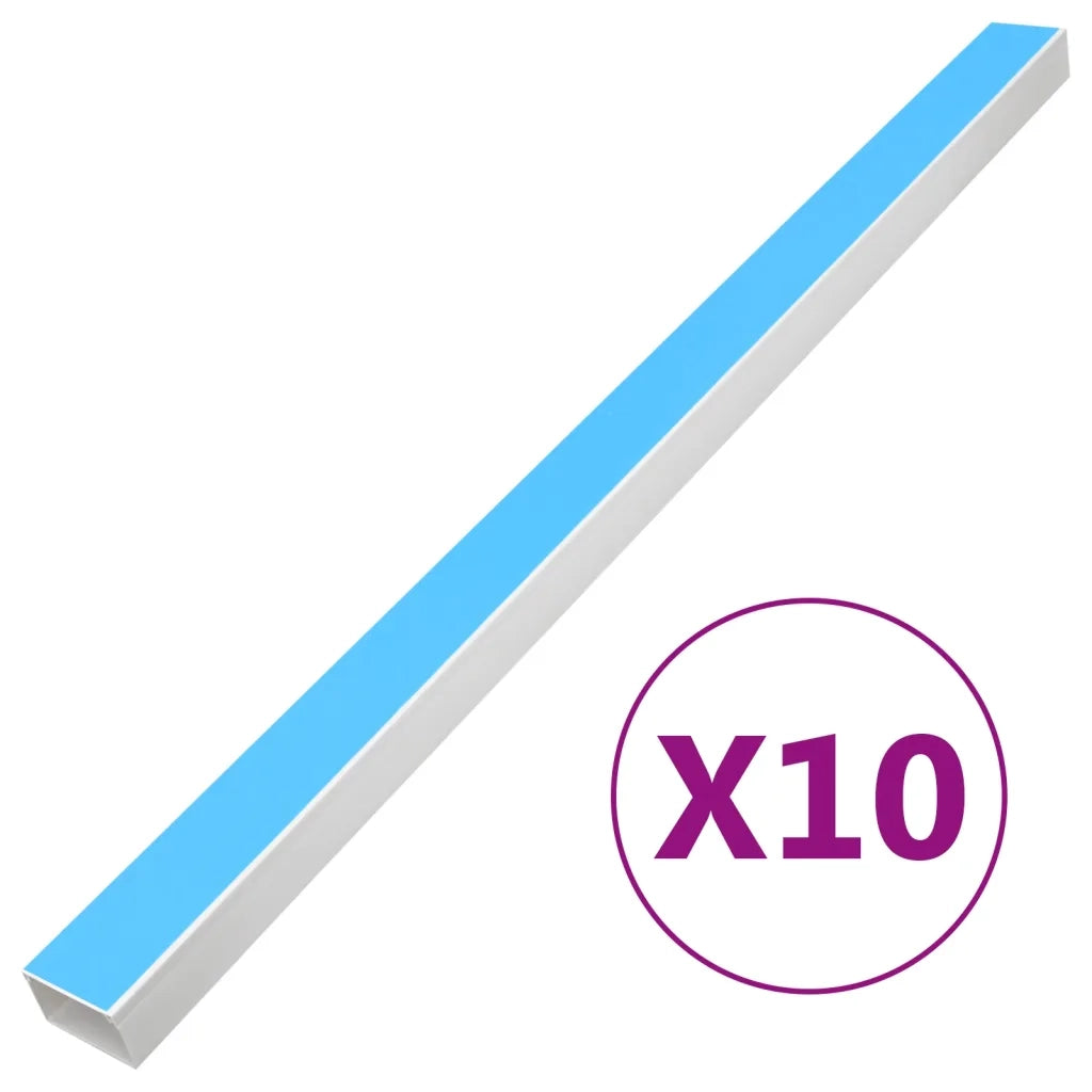 Canalina per Cavi Autoadesiva 60x40 mm 10 m in PVCcod mxl 116056