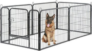 Puppy Speelpen 6 Pannelli - Alto per Cani - Molte Configurazioni