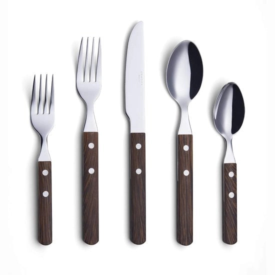 Set di posate da 20 pezzi - acciaio inossidabile - progetto elegante