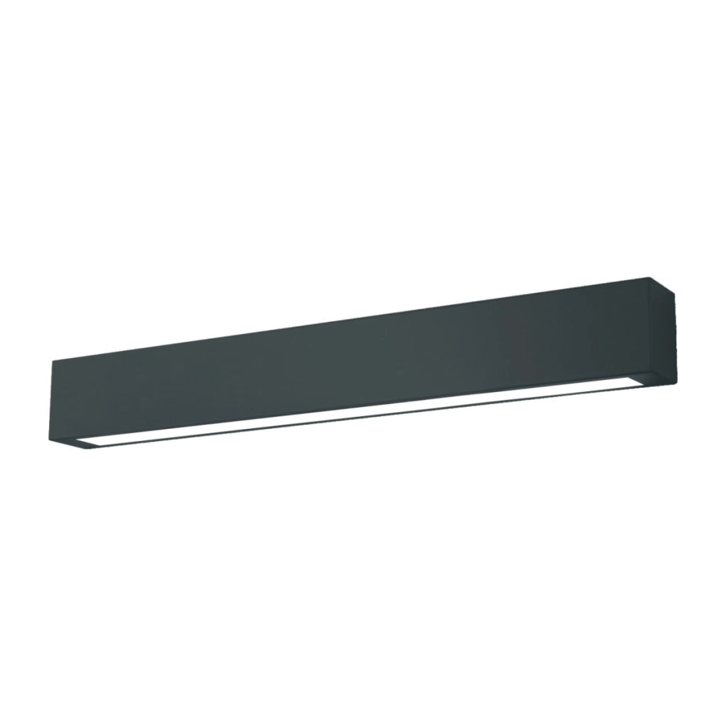 Applique bagno nera 63cm LED CCT 9W IP44 Ibros Prestige