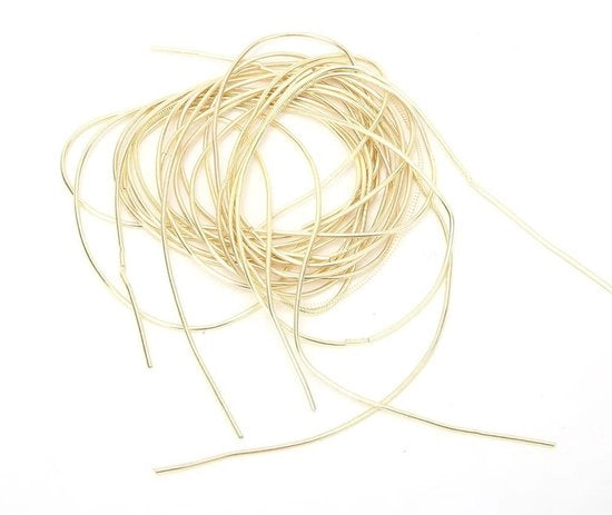 Filato di rame per cucito a maglia 1,5 mm - filo per cucito a maglia - filo per sieraproduzioni - filo per cucito - filo di rame - filo luccicante per cucito a maglia