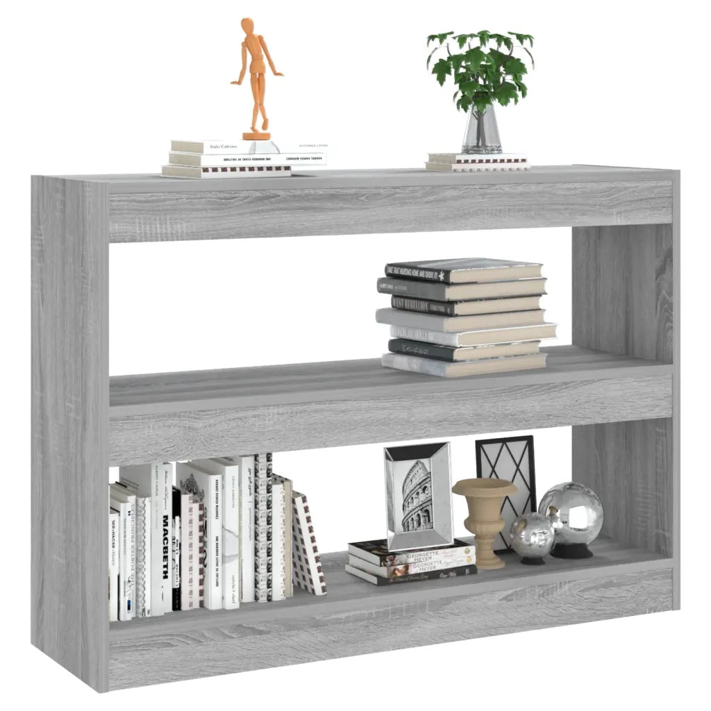 Libreria/Divisorio Grigio Sonoma 100x30x72 cm 813630