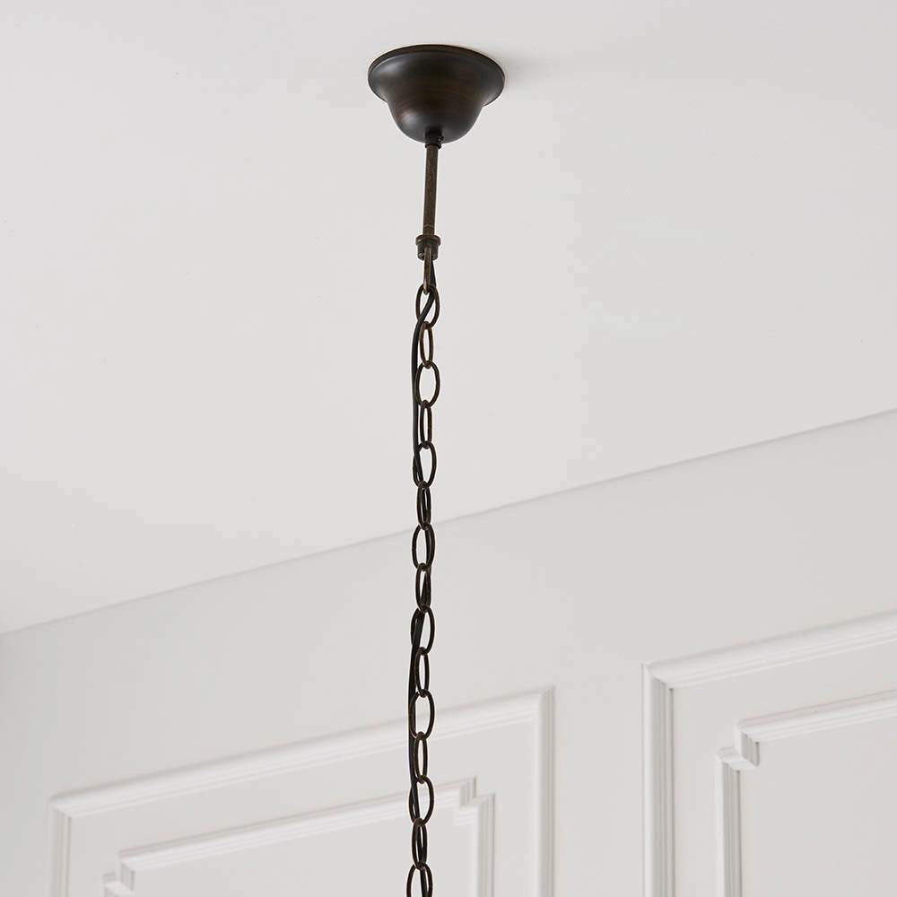 Lampada a sospensione Tiffany in vetro Blu Libellula 3xE27