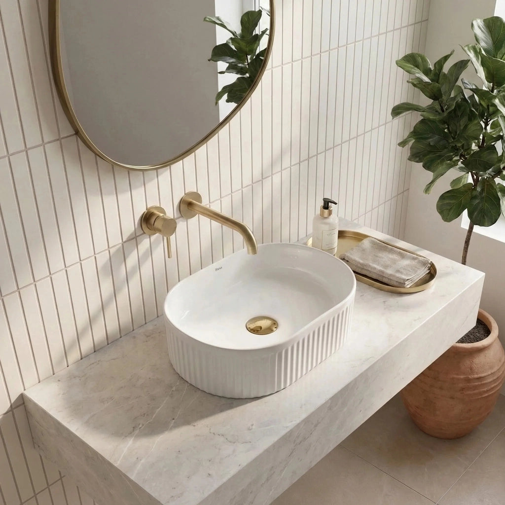 Lavabo Da Appoggio Rea Vanda 40 Mini