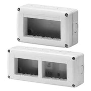 CONTENITORE DA PARETE PER APPARECCHI IP40 'SYSTEM' 4 Posti - GEWISS
