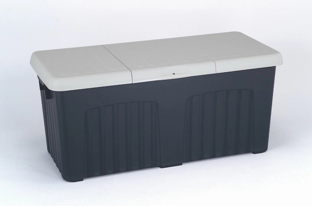 Baule Multiuso Pandora Grigio 125X57X56 Cm - Ipae-Progarden