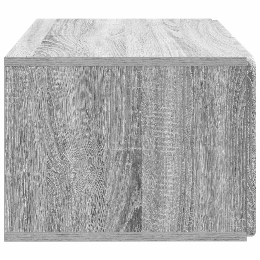 Mobile Porta TV da Muro-Credenza per TV sospesa Grigio Sonoma 59,5 x 41 x 30 cm 950402