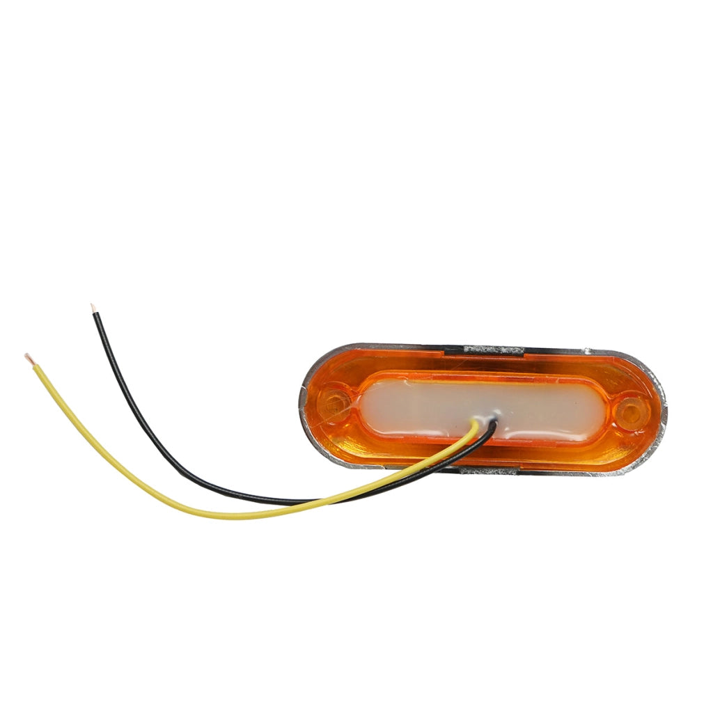 Luce di posizione laterale LED 24V, gialla 93x32x15mm
