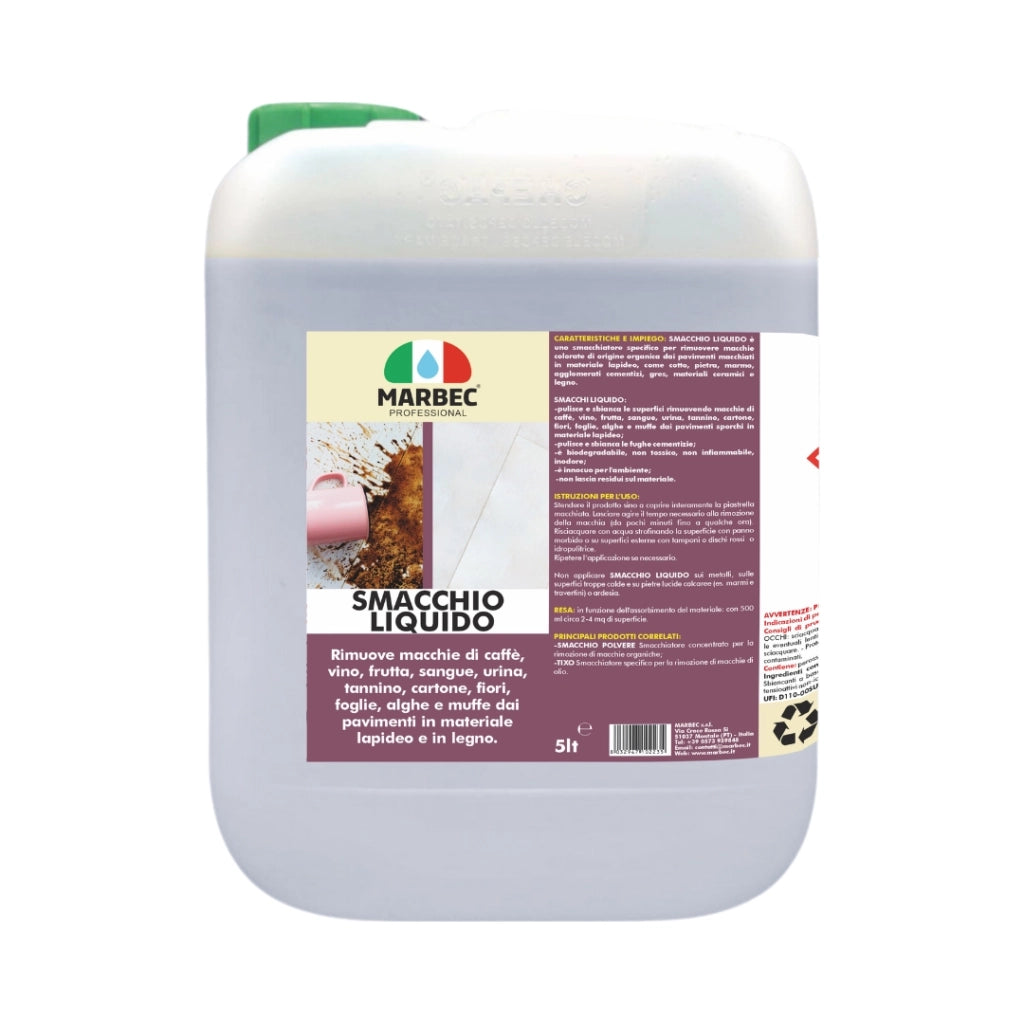 Smacchiatore di macchie organiche SMACCHIO LIQUIDO   5LT