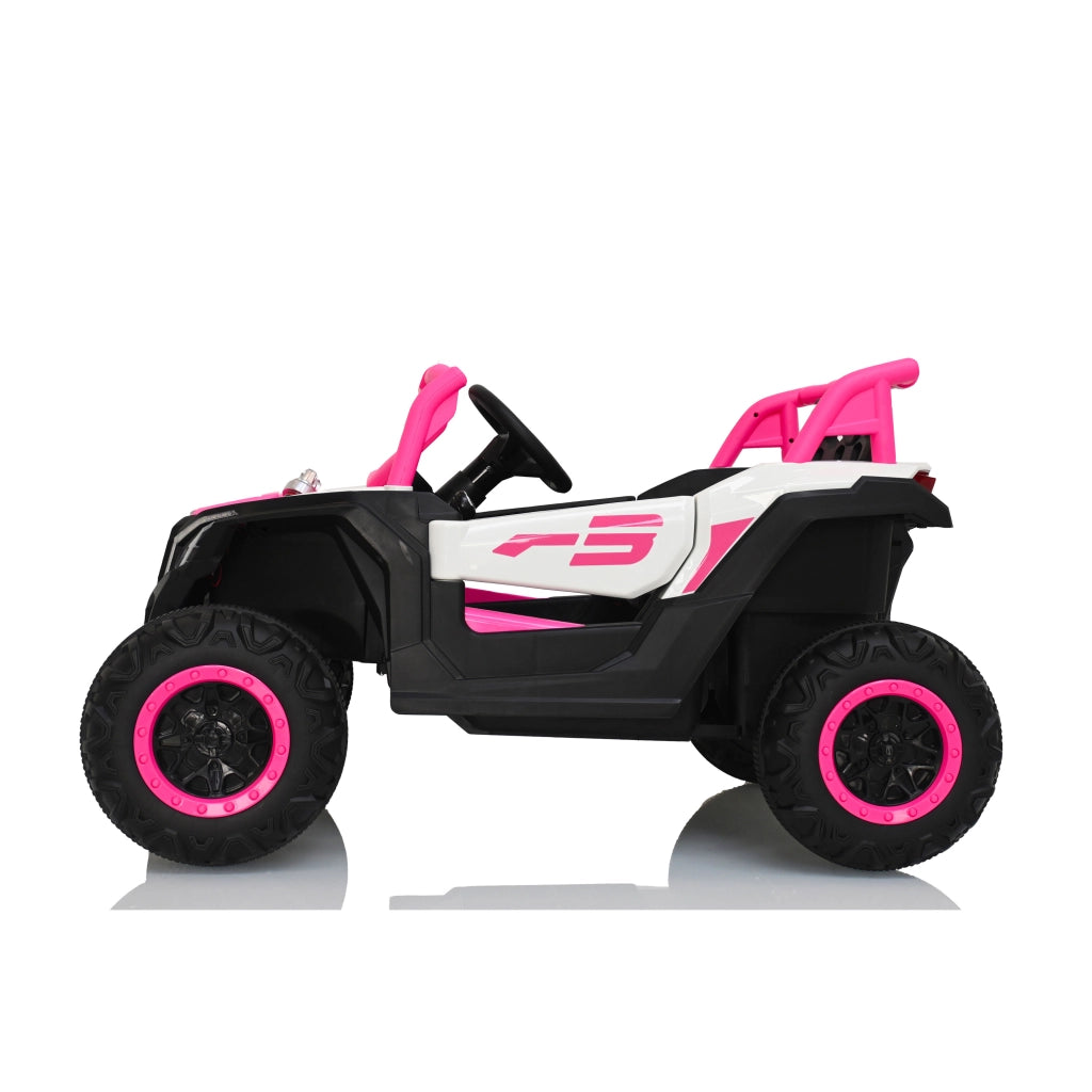 Auto elettrica per bambini ¨C Xylo ¨C 2 posti, telecomando, verde