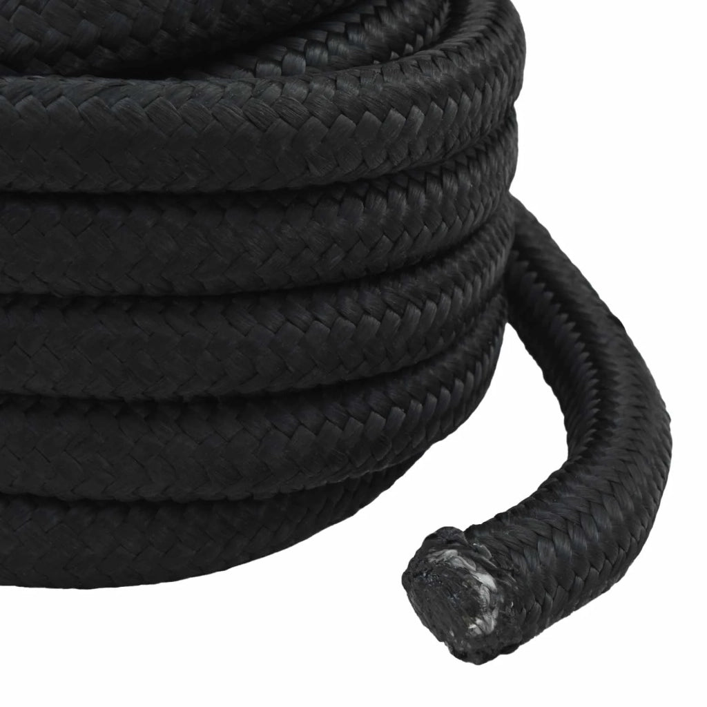Corda | Fune da Barca 10 m 3 Nero PP
