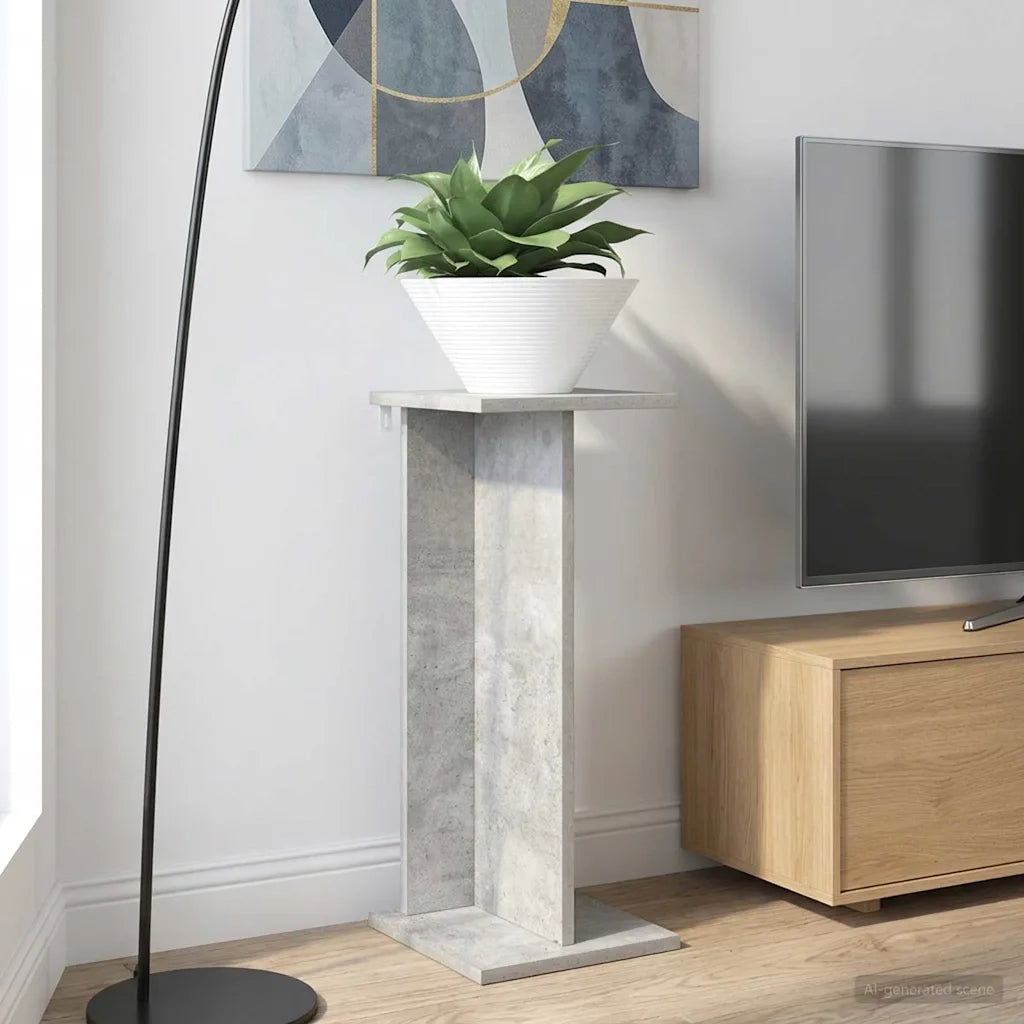 Supporto per piante 2 pz Grigio Cemento 25 x 25,5 x 60,5 cm 899665