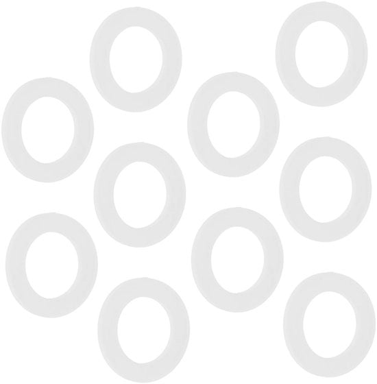 Set di O-ringen in silicone - 10 pezzi - O-ringen idraulici - Impermeabili - Antiscivolo - Adatto per macchina del caffè