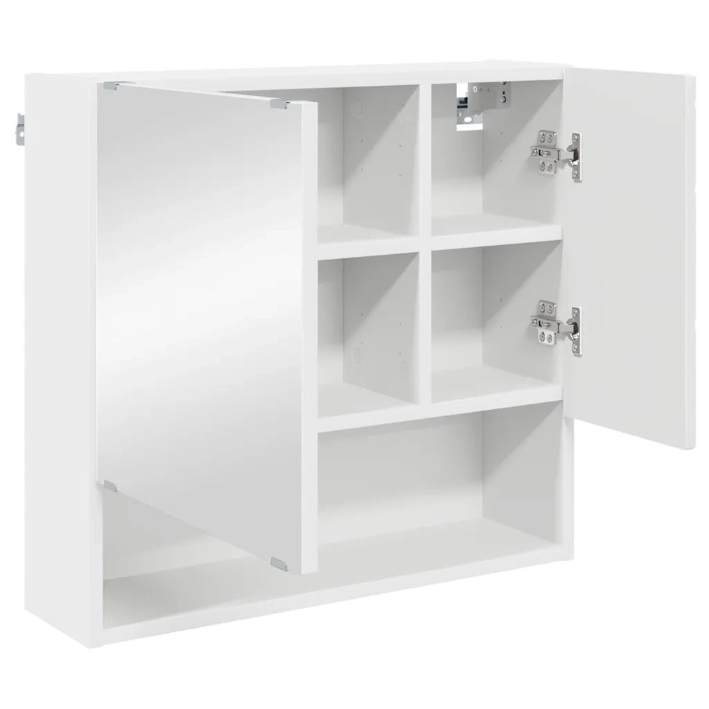 Set di mobili per il bagno con cassetto con porta 3 pcs Bianco 3392953