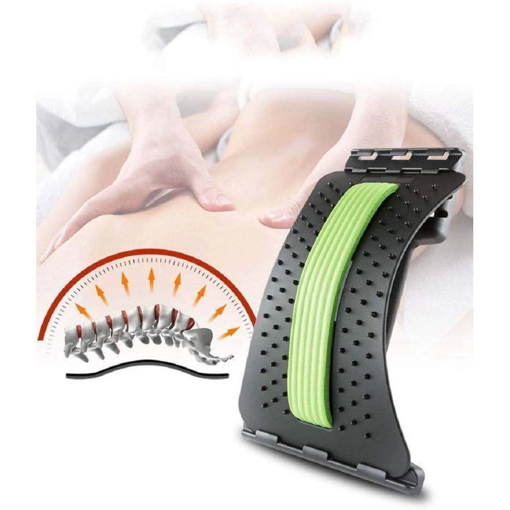 Trade Shop - Supporto Massaggiatore Per La Schiena Waist Stretch Supporto Lombare Regolabile -
