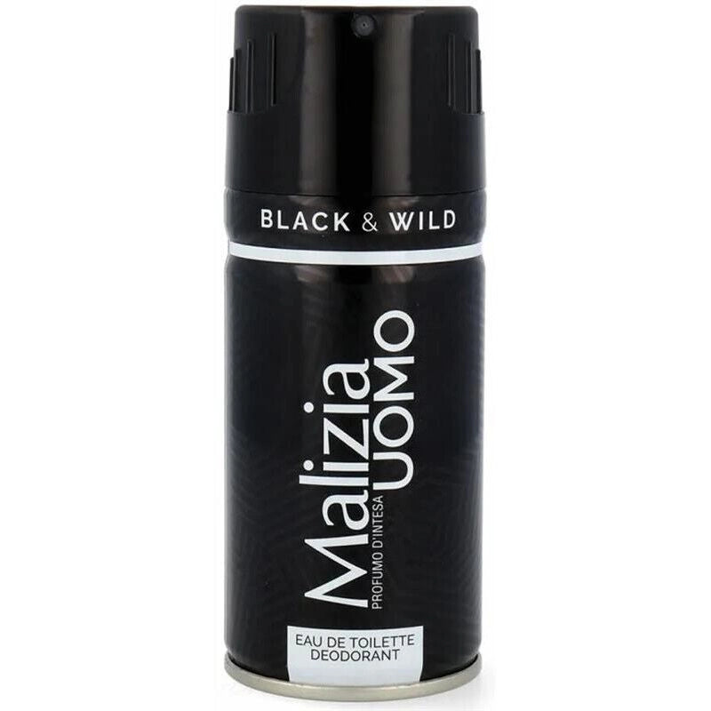 MALIZIA DEO UOMO 150ML BLACK & WILD