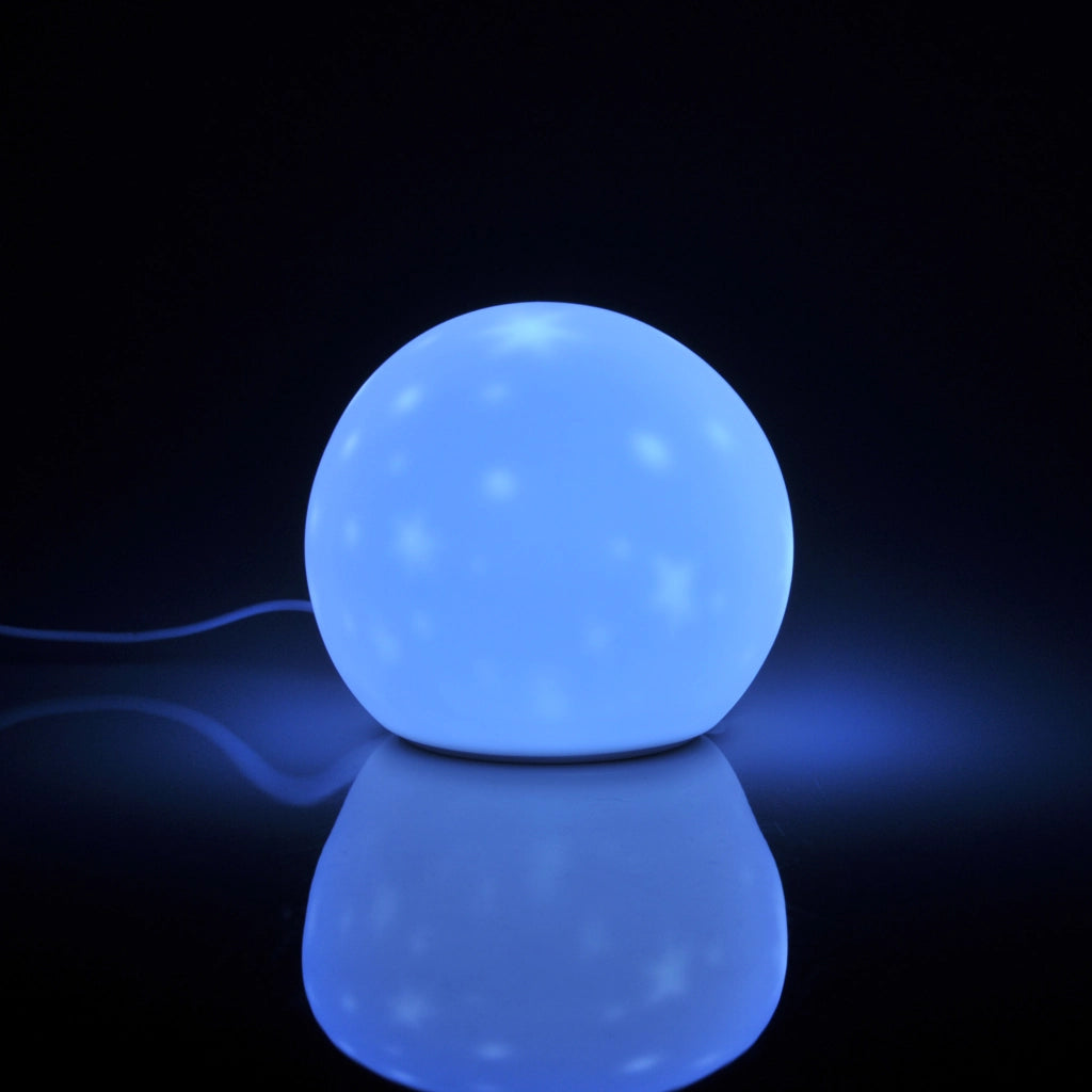 Lampada LED da tavolo Moon silicone USB Polux 312983