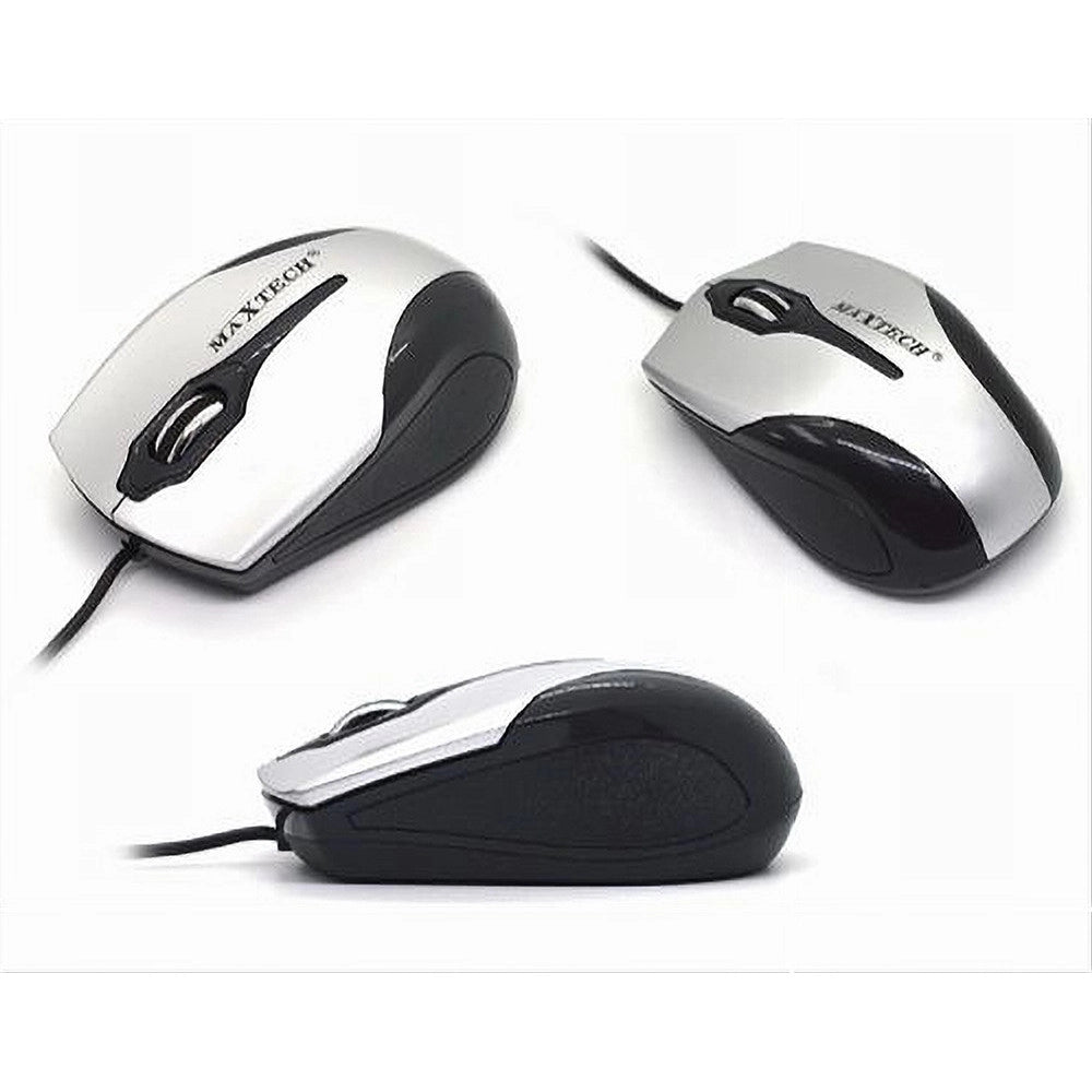 Trade Shop - Mouse Con Cavo Usb Ottico Mini Con Filo Per Computer Pc Portatile Notebook Maxtech M-z008 -