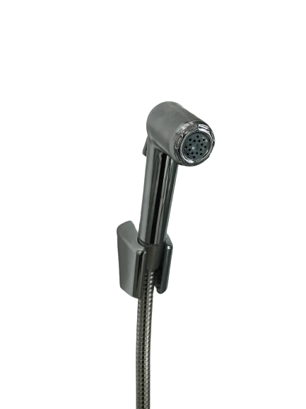 Kit idroscopino doccetta wc con supporto e flessibile