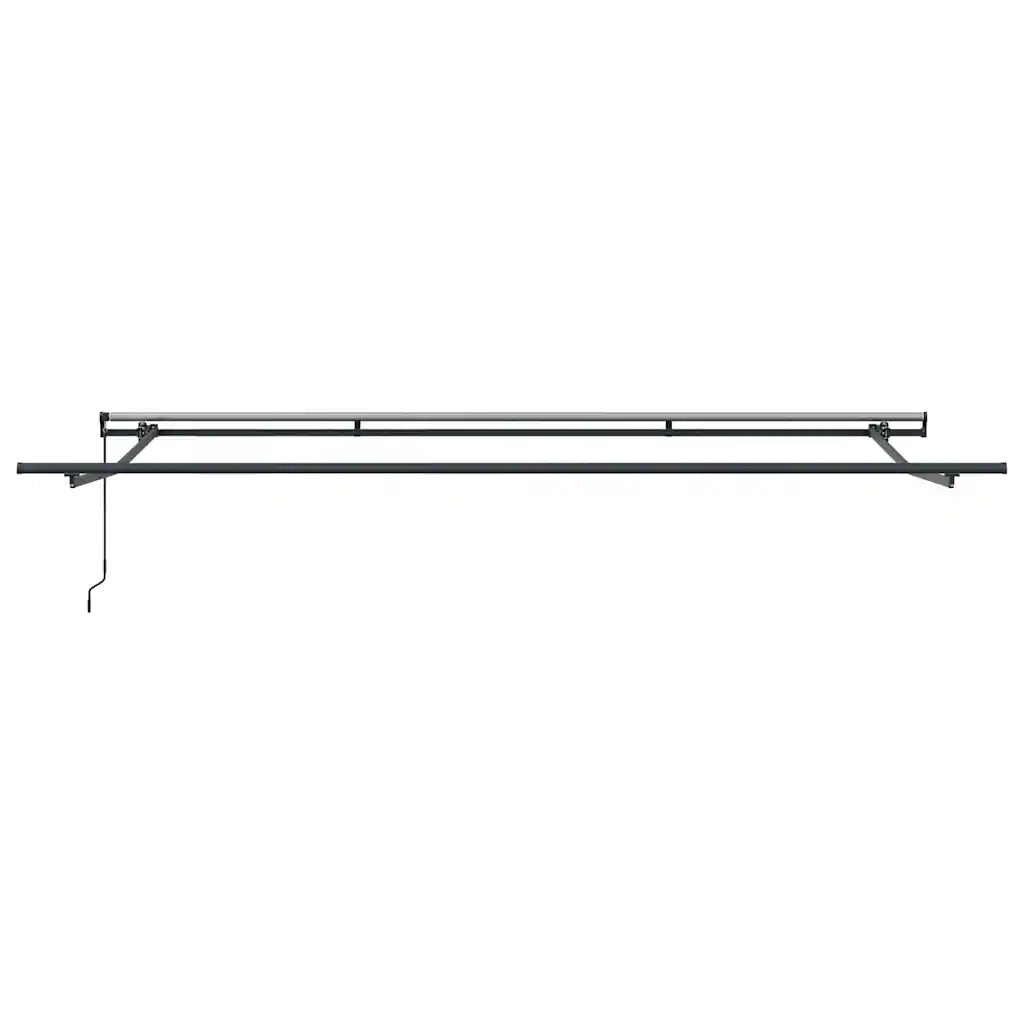 Tenda Sole Retrattile Manuale 400x300 cm Marrone 3310208