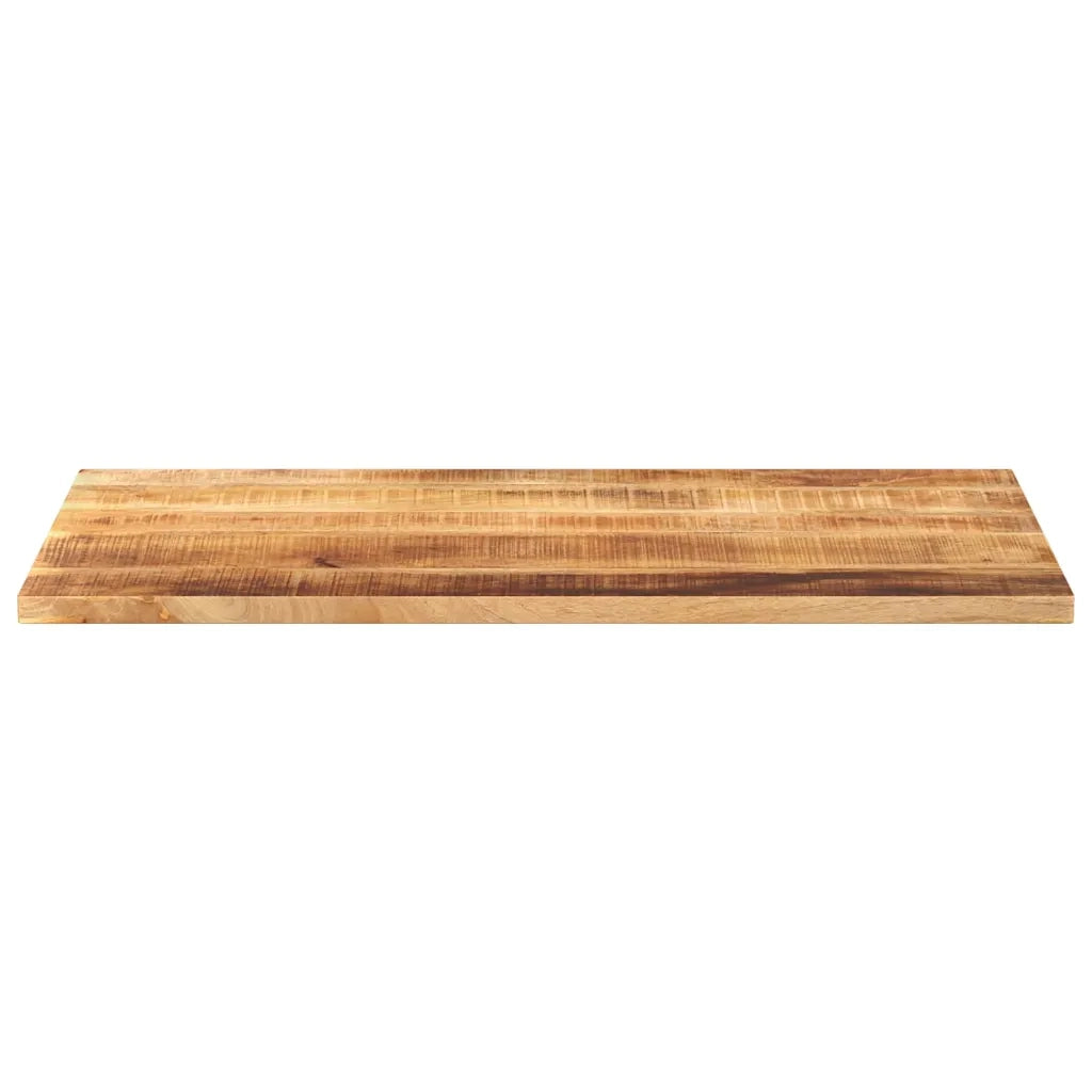 Piano per Tavolo 100x60x2,5 cm Rettangolare Legno Mango Grezzo 371334