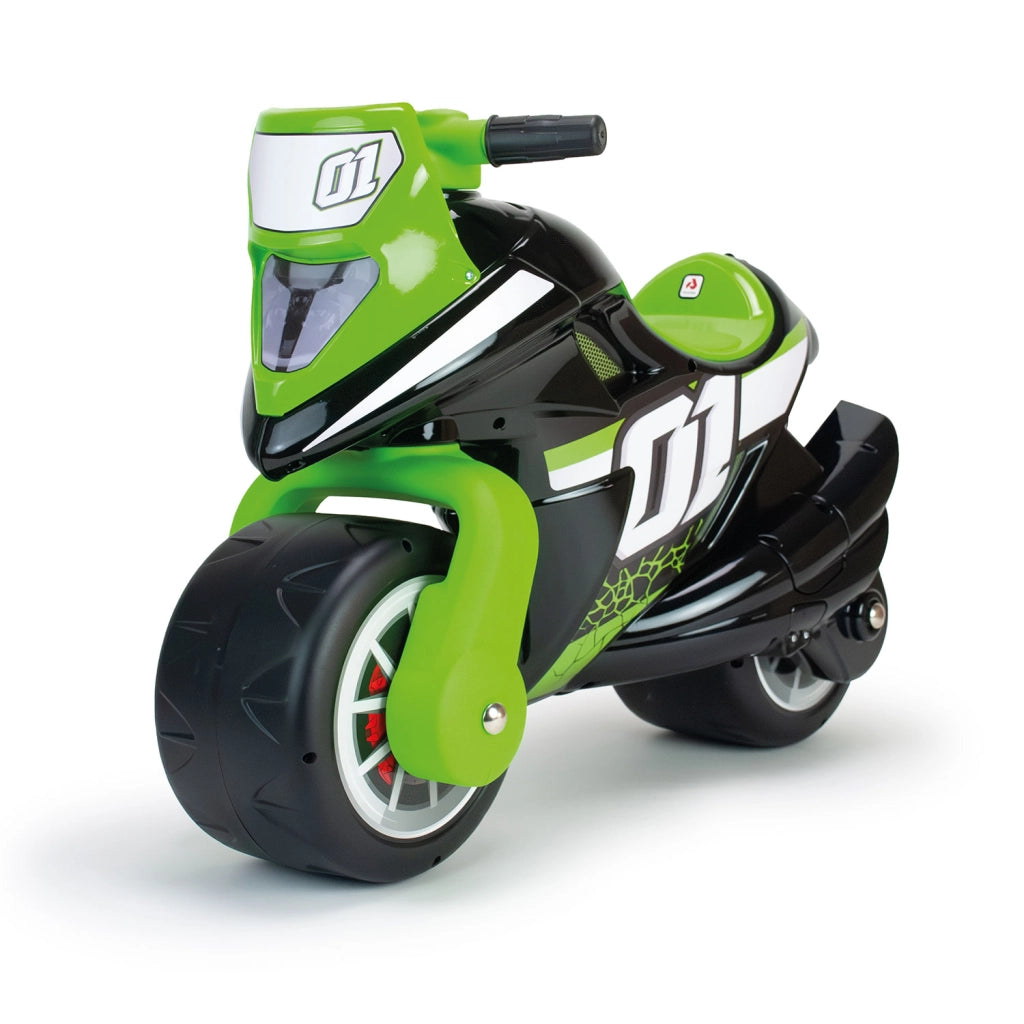 Moto Cavalcabile per Bambini Spline Senza Pedali Verde
