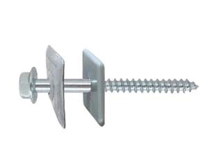 VITE TIRAFONDI PER LEGNO AUTOFILETANTE ACCIAIO ZINCATO BIANCO VL TER- - ø mm.6x60 - 100 pezzi FRIULSIDER
