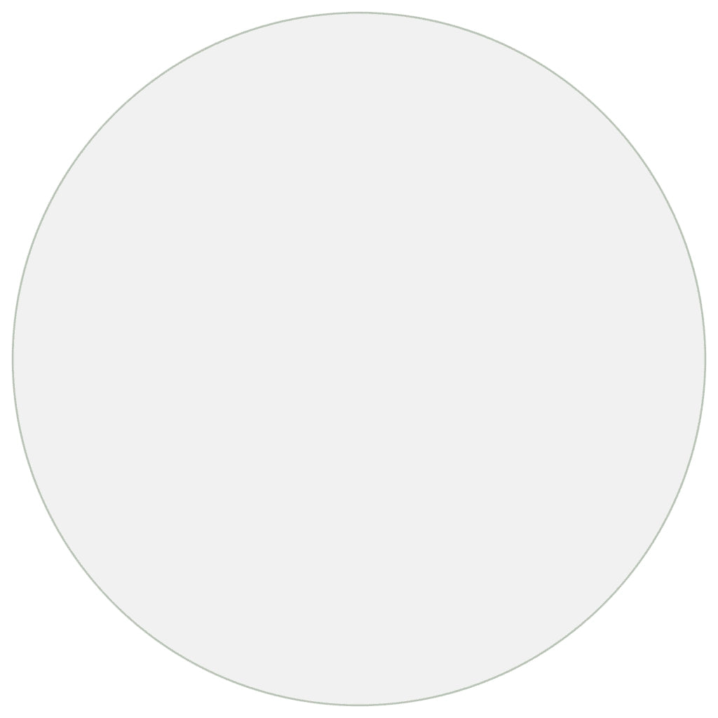 Protezione Tavolo Trasparente Ã˜ 100 cm 2 mm PVC cod mxl 64701