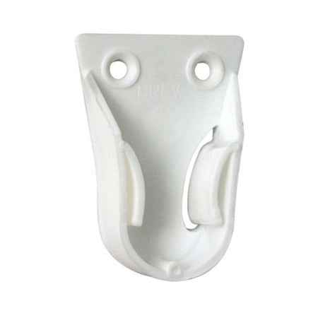 REGGITUBO LATERALE Ø 18 mm - Bianco - 10 pezzi