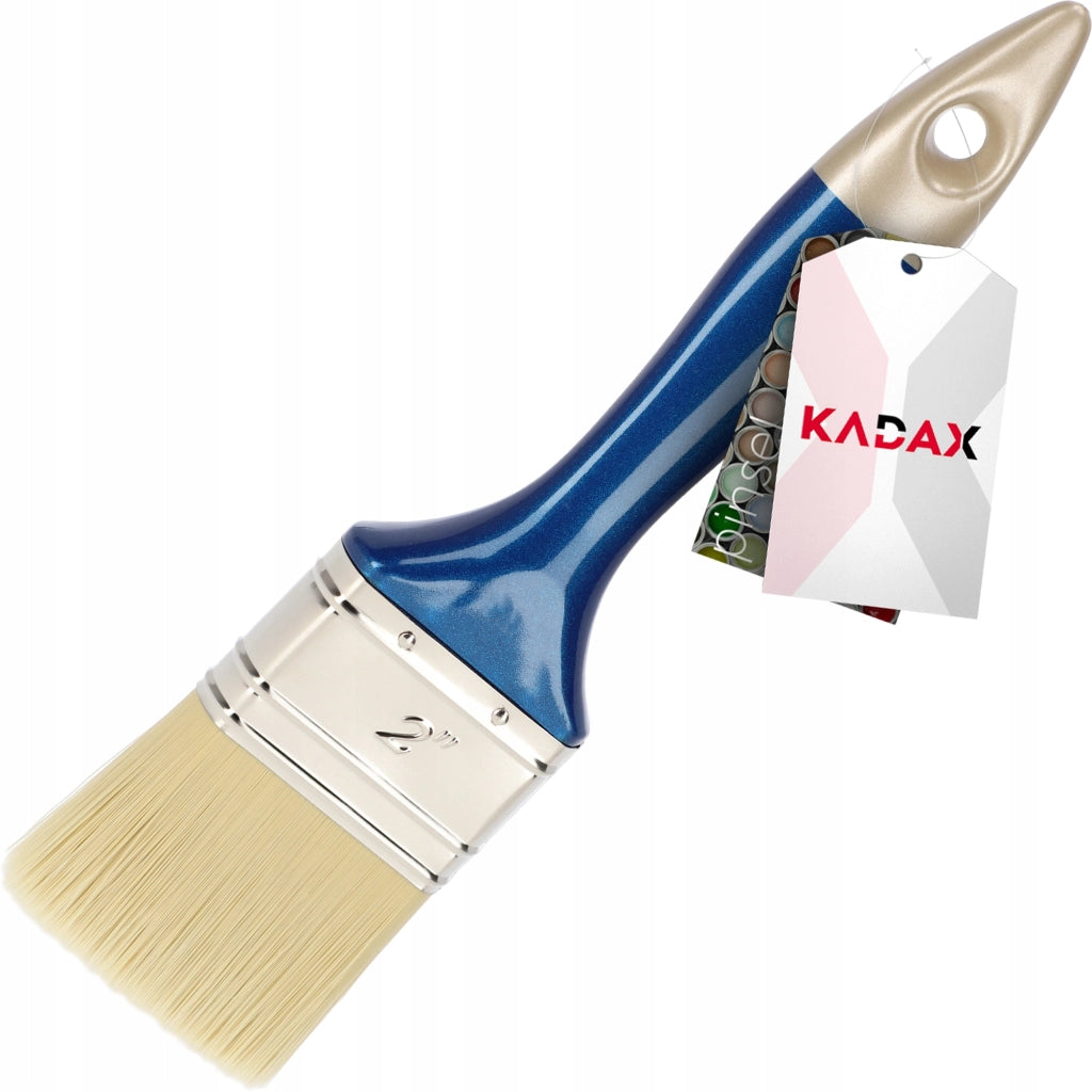 Pennello da pittura KADAX universale piatto dritto lucidabile, 53 mm