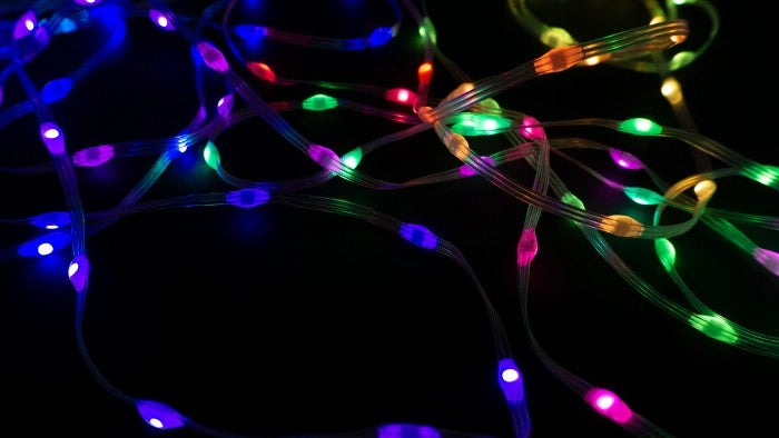 Catena luci LED 10m 200 RGB Bluetooth USB IP65 Ecolight