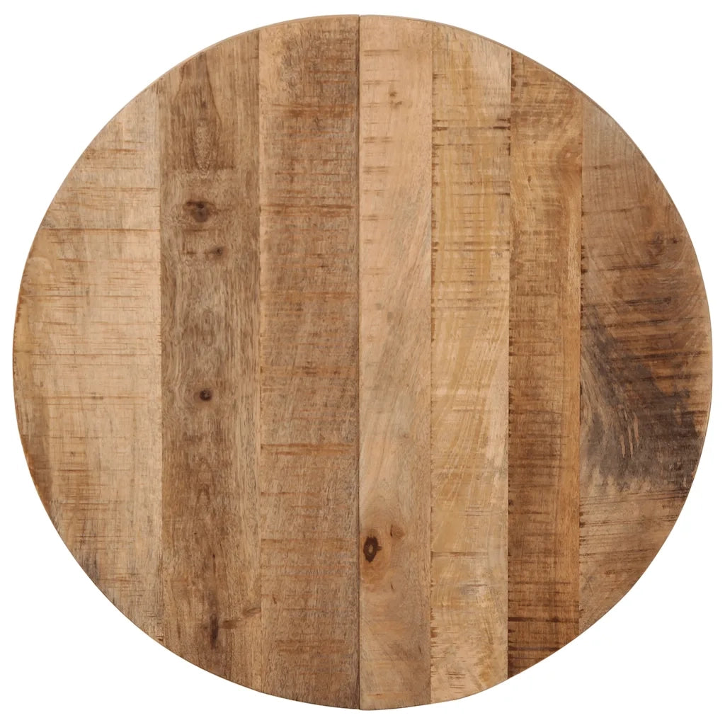 Tavolino da Bistrot Ø60x76 cm in Legno di Mango Grezzo 321087