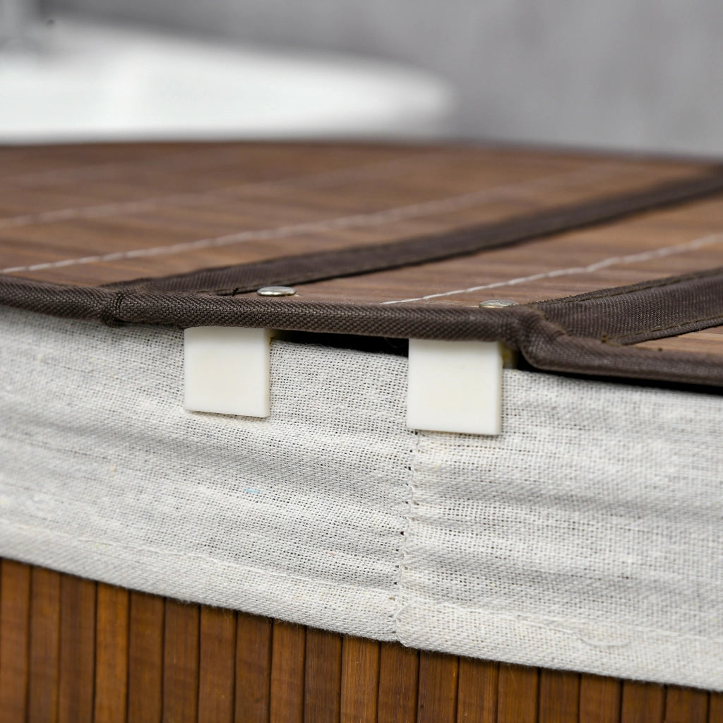 Cestino per Biancheria ¨C Minimal ¨C Marrone 38x38x57