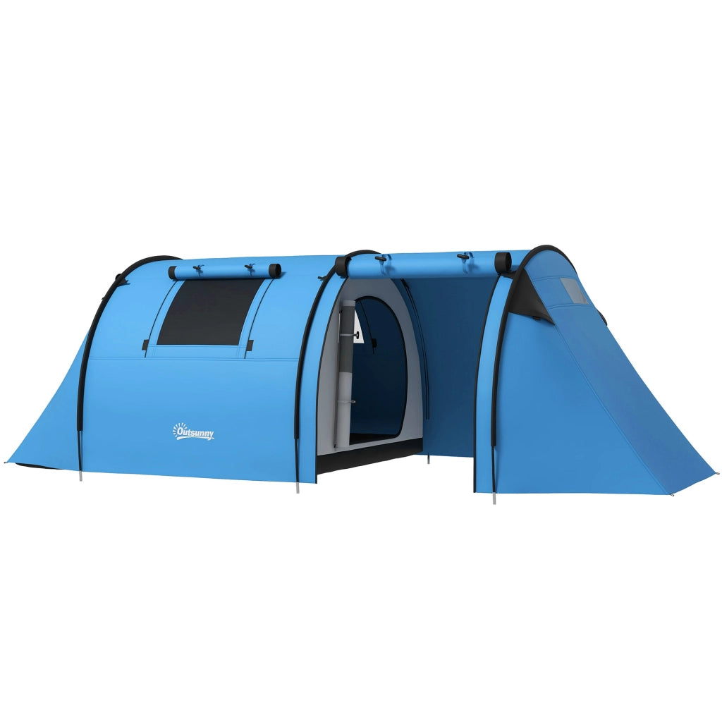 Tenda da campeggio 3-4 persone impermeabile ¨C Minimal ¨C blu cielo
