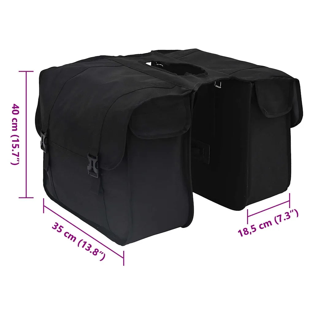 Borsa per biciclette Nero 40 x 18.5 x 35 cm Poliestere 42008100